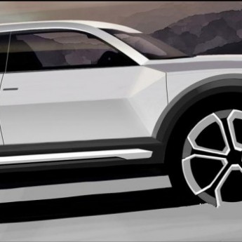 Концепт Audi Q1 компании АудиА