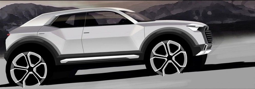 Концепт Audi Q1 компании АудиА